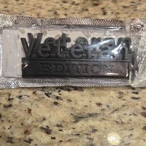 Black Veteran Edition Emblem